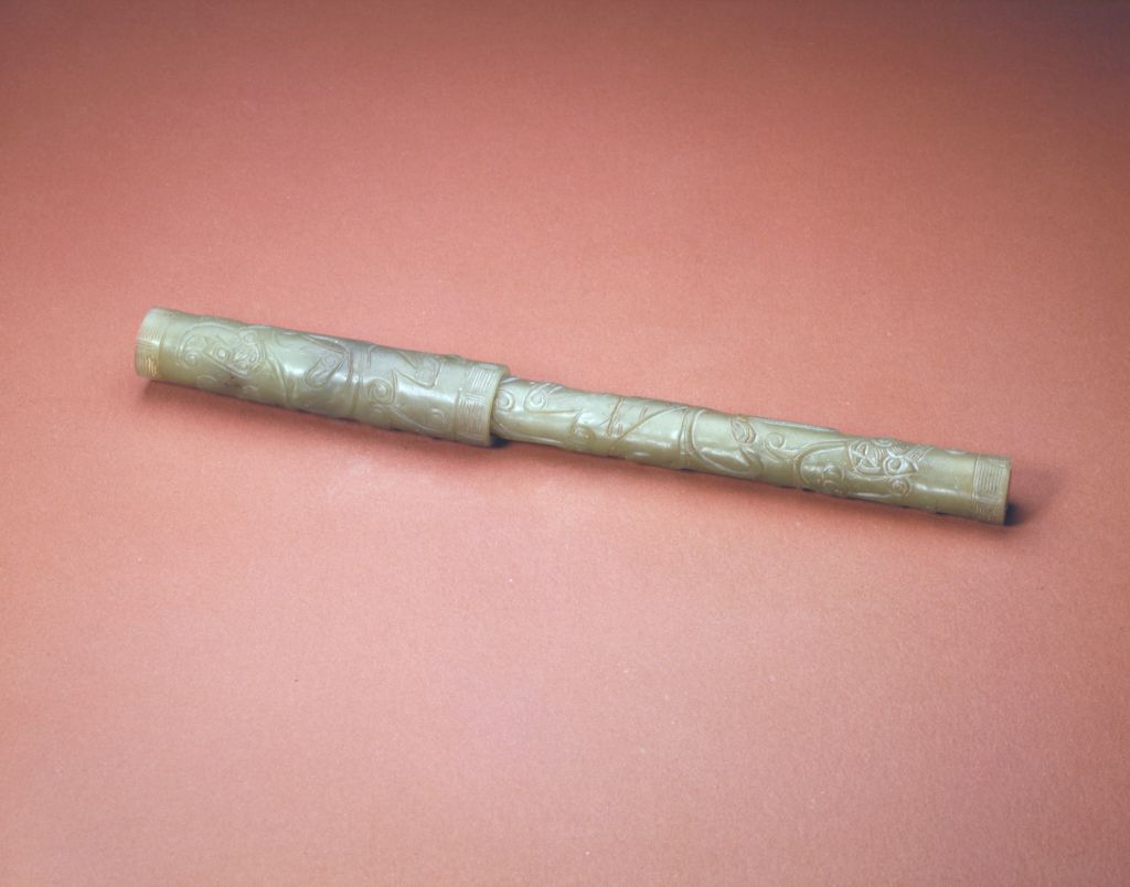 图片[1]-Jade dragon pen-China Archive